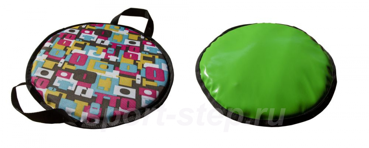 Санки-ледянки круглые с ручками (толщина 3 см)