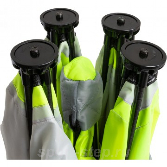 Палатка зимняя Куб 1,5х1,5 yellow lumi/gray PREMIER (PR-ISC-150YLG)