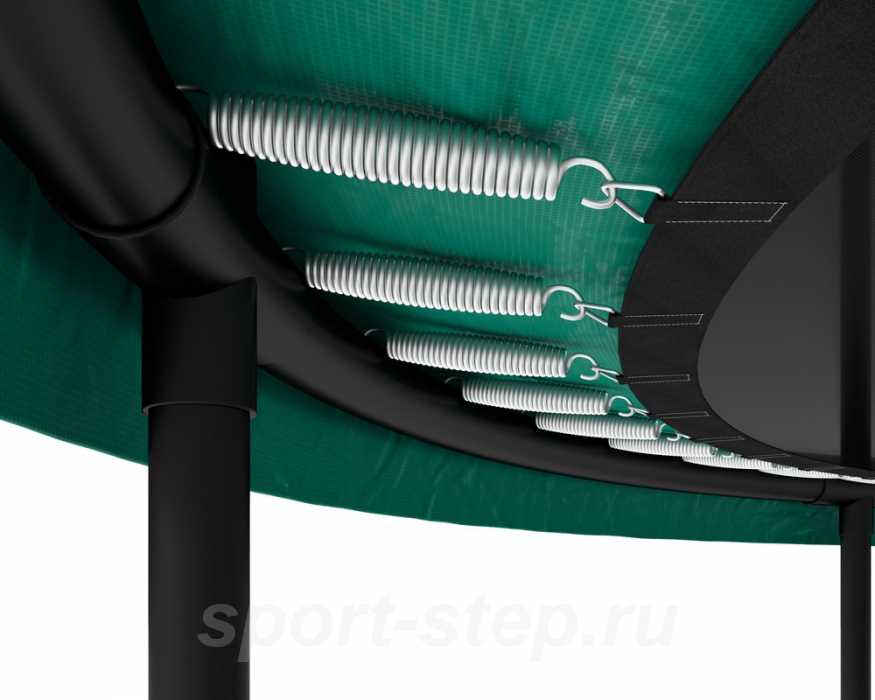 Батут Триумф Норд Чемпион 244 см зеленый