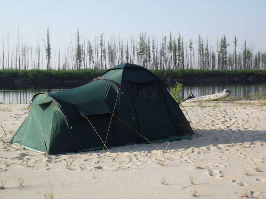 Палатка Canadian Camper HYPPO 4, цвет woodland