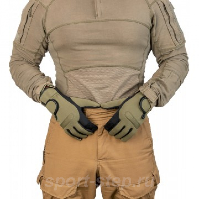 Перчатки рыбацкие CATCHER неопрен., цв.хаки р.M (HS-HY-D14-M) Helios