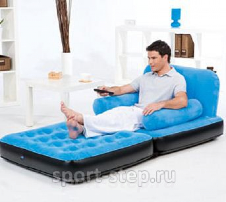 Надувное кресло-трансформер BestWay 67277 без насоса