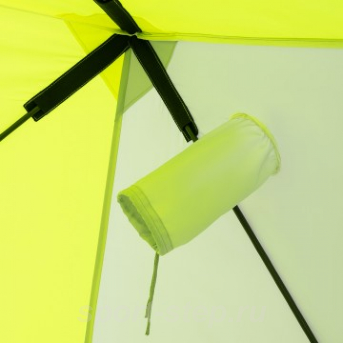 Палатка зимняя Куб 1,5х1,5 yellow lumi/gray PREMIER (PR-ISC-150YLG)