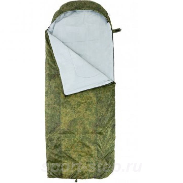 Спальный мешок БАТЫР EXTREME (220х90) Stratex 200 КМФ цифра (HS-SB-ST200-220x90) Helios