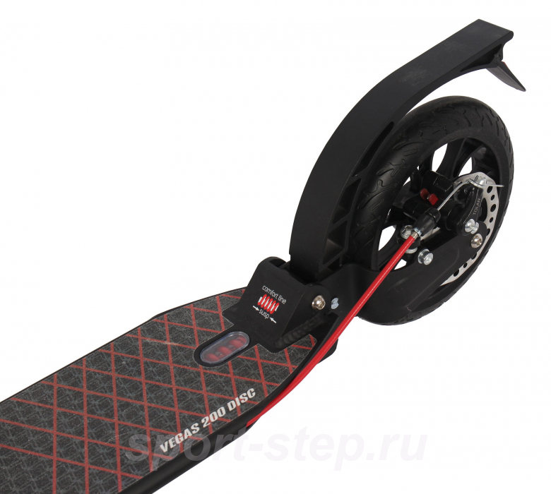 Самокат Plank Vegas 200 Disk черный