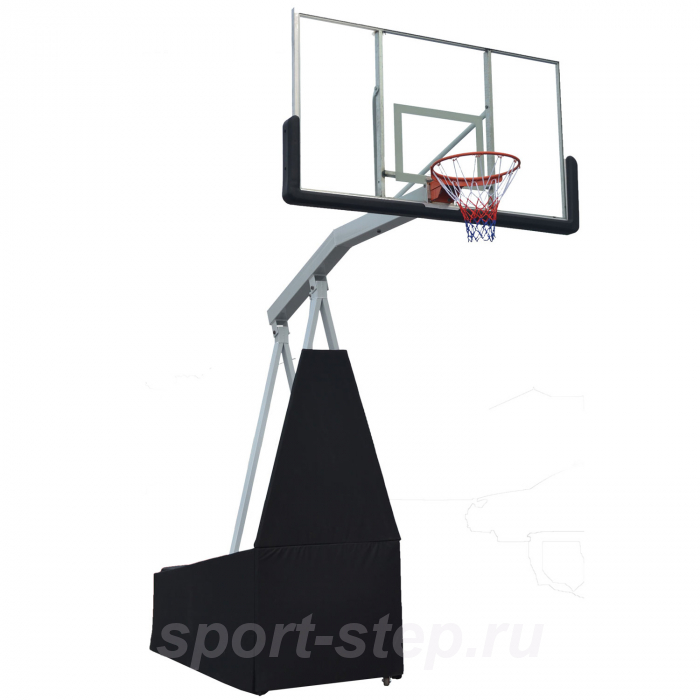 Мобильная баскетбольная стойка клубного уровня DFC STAND72G