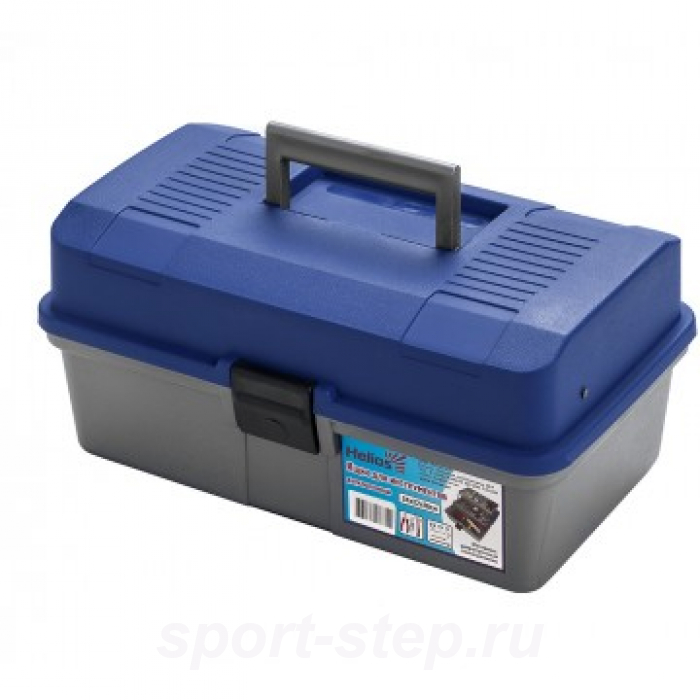 Ящик для инструментов двухполочный синий (T-HS-2TTB-B) Helios