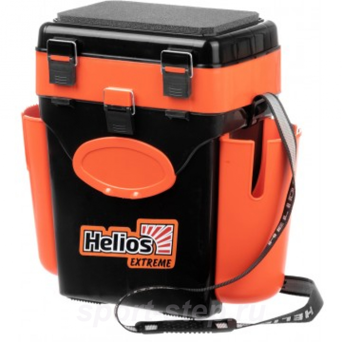 Ящик зимний FishBox (10л) оранжевый Helios