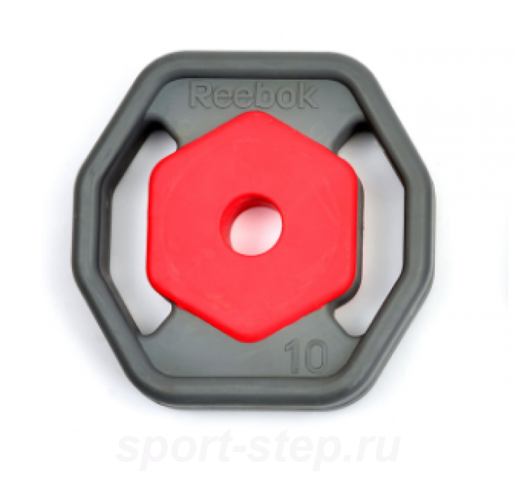 Диск 10 кг Reebok для аэробической штанги RSWT-10090-10
