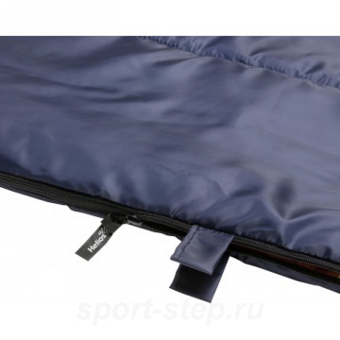 Спальный мешок БАТЫР СО-2 (185*70) синий (синтепон) Helios