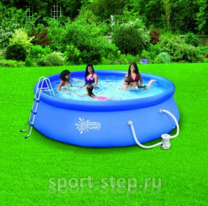 Надувной бассейн круглый P21-1236-E (366 х 91 см) Summer Escapes (Polygroup) Надувной бассейн круглый P21-1236-E (366 х 91 см) Summer Escapes (Polygroup)