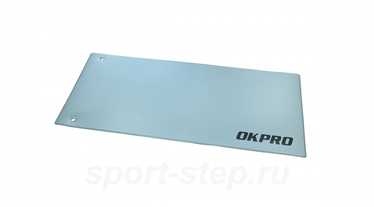 Мат аэробический с кольцами 140х60 см толщина 8 мм OKPRO OK1103A-140