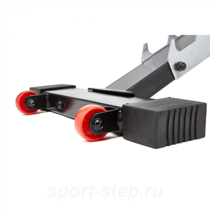 ADBE-10345 Скамья тренировочная Adidas с рамой для приседаний