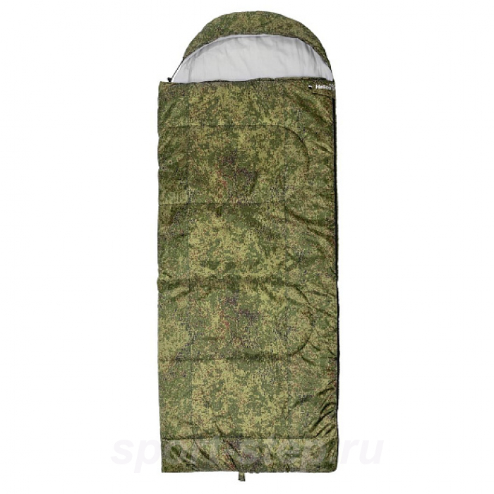 Спальный мешок БАТЫР EXTREME (220х90) Stratex 400 КМФ цифра (HS-SB-ST400-220x90) Helios 