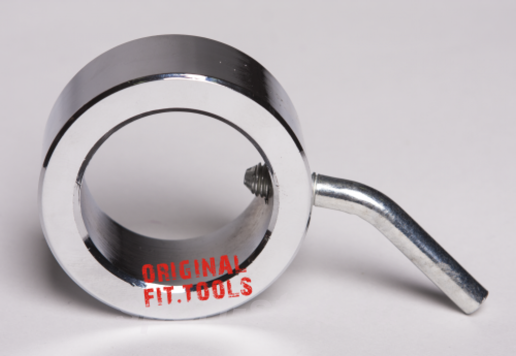 Замок для грифа олимпийский кольцо со стопором Fit.Tools