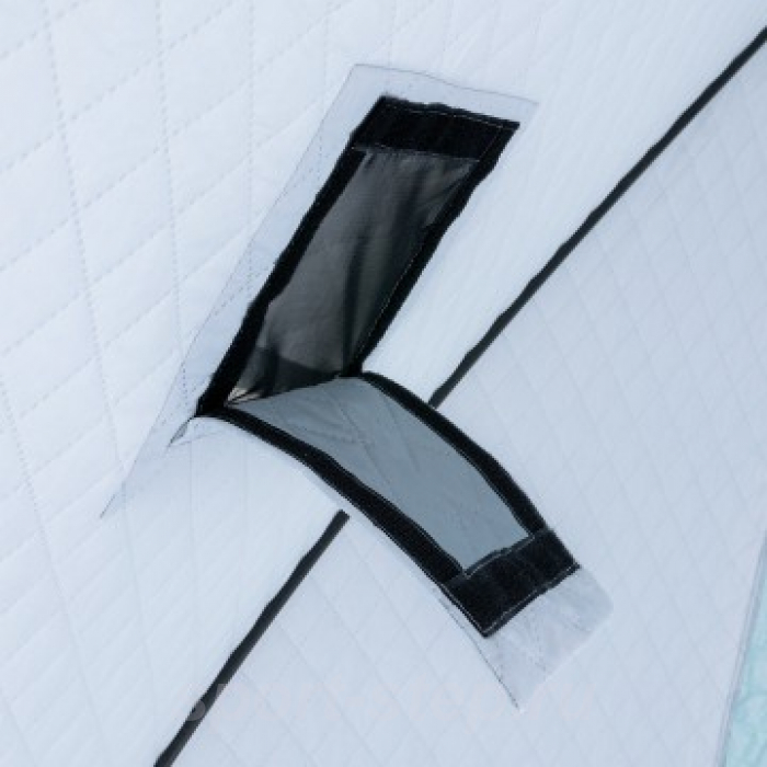 Палатка зимняя двускатная DELTA Комфорт biruza/gray Helios (HS-ISDC-BG)