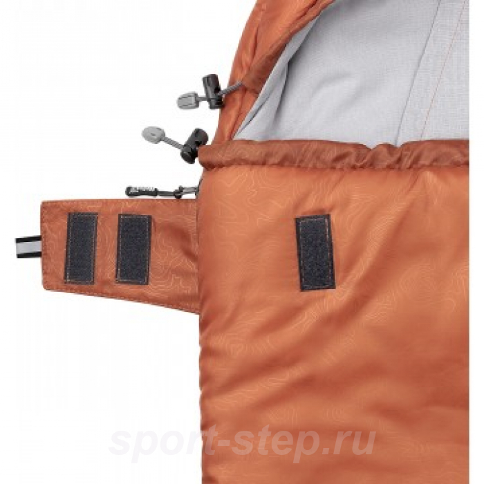 Спальный мешок TORO 300R (210х70, правый, стратекс, оранжевый) (T-HS-SB-T-300R) Helios