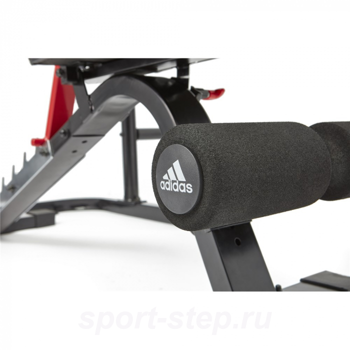 ADBE-10345 Скамья тренировочная Adidas с рамой для приседаний