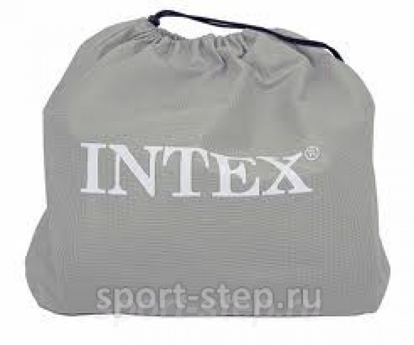 Двуспальная надувная кровать Intex Pillow Rest 66720 без насоса