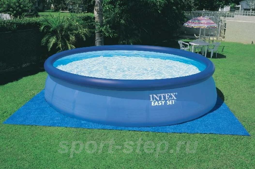 Надувной бассейн Intex 28166 / 54908 Easy Set Pool (457 х 107 см) + аксессуары
