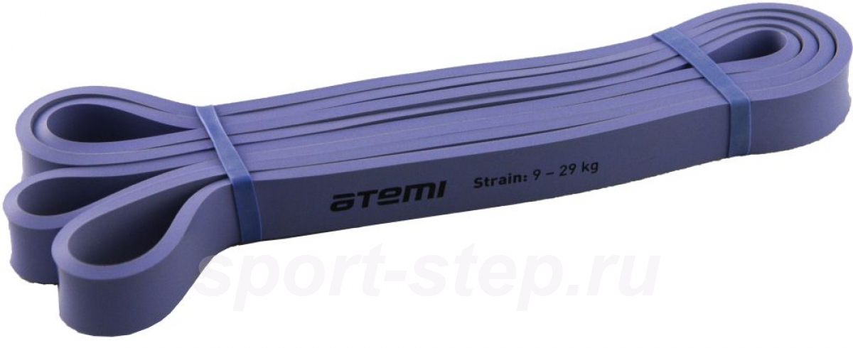Эспандер ленточный петля Atemi, ALR0121, 208х2,1 см, 9-29 кг