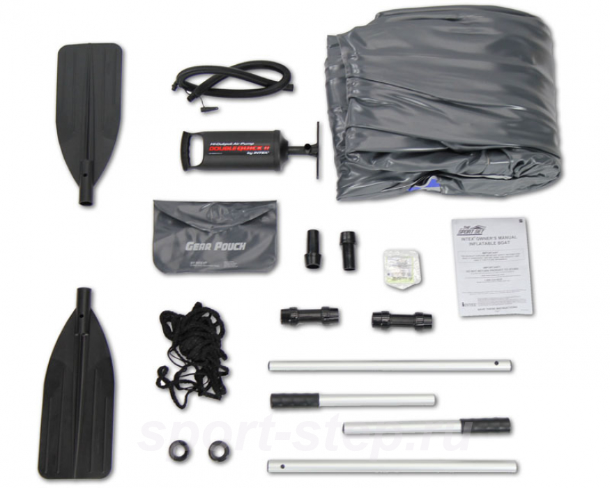 Надувная лодка Intex 68324 NP/EP Excursion 4 Set