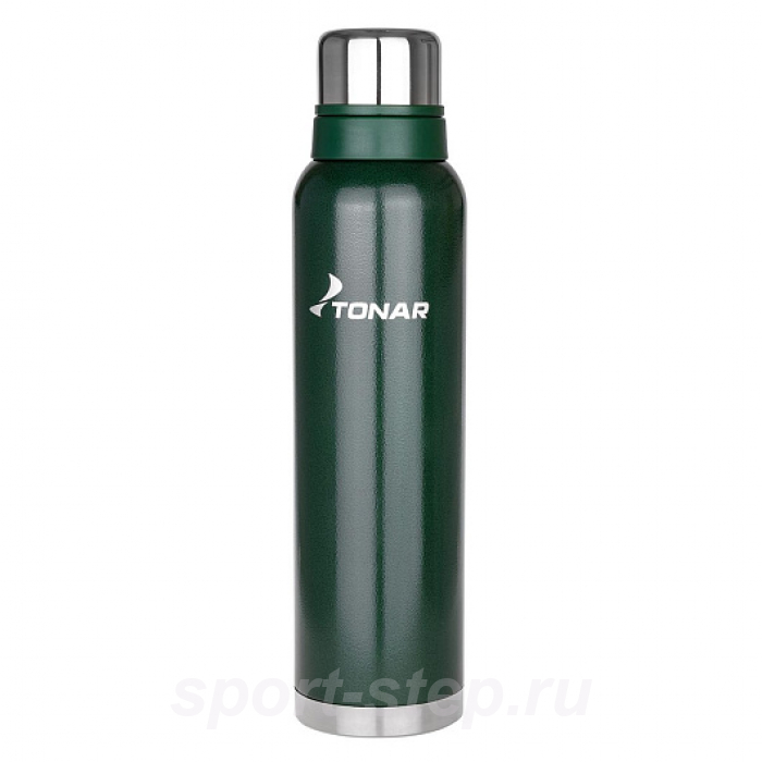 Термос (HS.TM-059-G) 1600ML с ситечком зеленый (2 крышки-кружки) TONAR