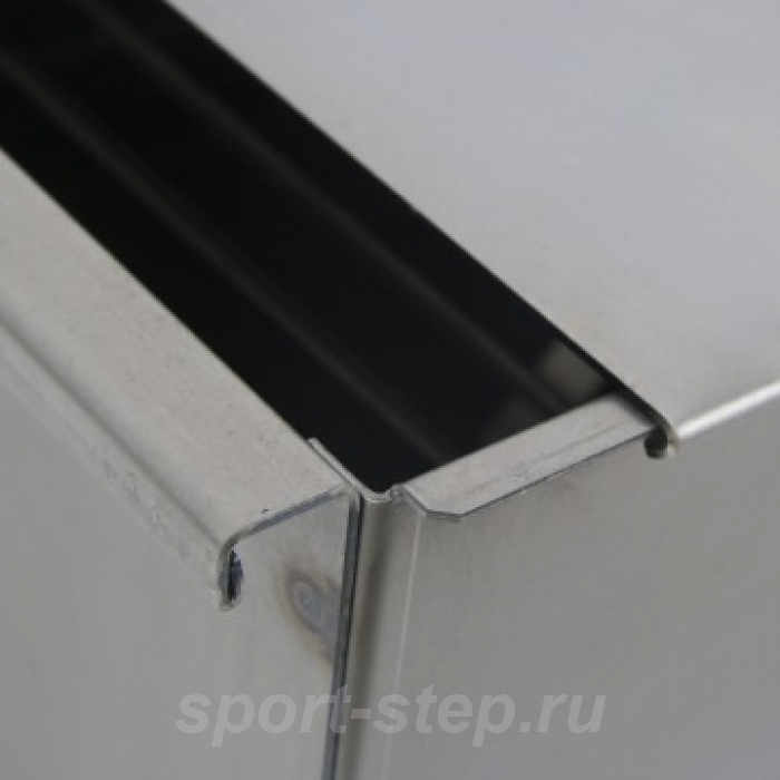 Коптильня двухъярусная с поддоном для сбора жира 450х280х170 (сталь 1,5 мм) Тонар (К-002)