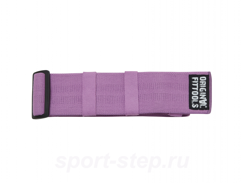 Мини-эспандер регулируемый фиолетовый Original FitTools FT-HIPBND-PP