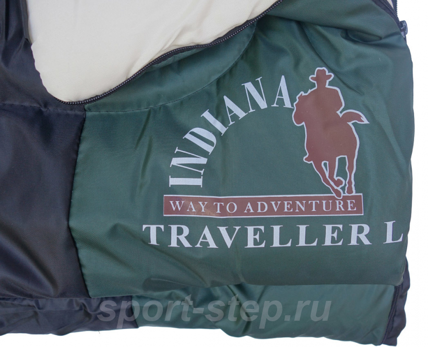 Спальный мешок INDIANA Traveller R-zip от -6 °C