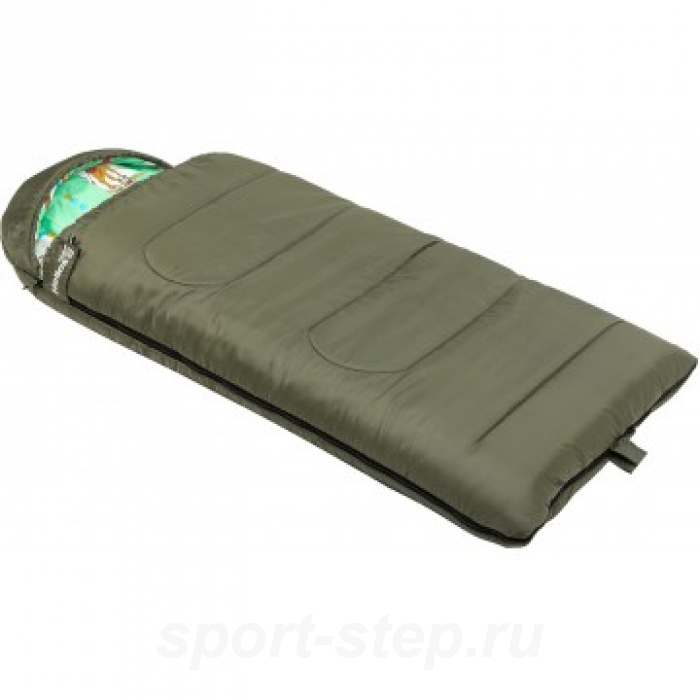 Спальный мешок OLYMPUS Junior 300 (160х70, холлофайбер, лимпопо) (T-HS-SB-OJ-300) Helios