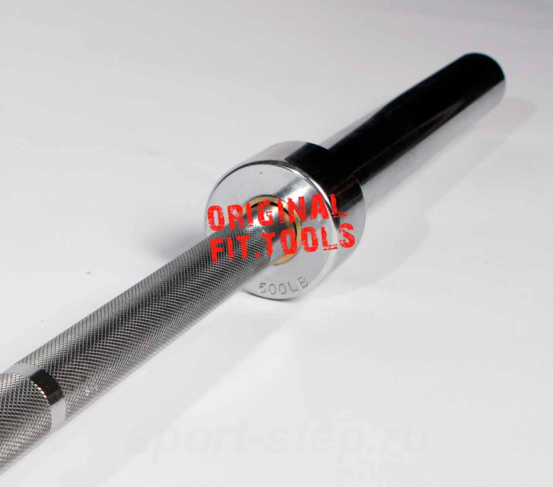 Гриф олимпийский, FT-OB-500LBS-CROME 500 фунтов (226 кг) хромированный Fit.Tools