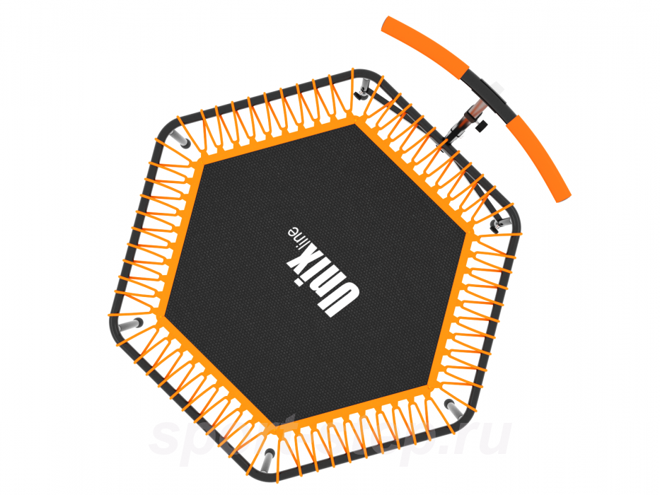 Батут UNIX line FITNESS Orange (130 cm)