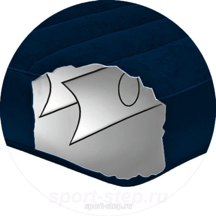 Односпальный надувной матрас Intex Pillow Rest Classic 66767 без насоса