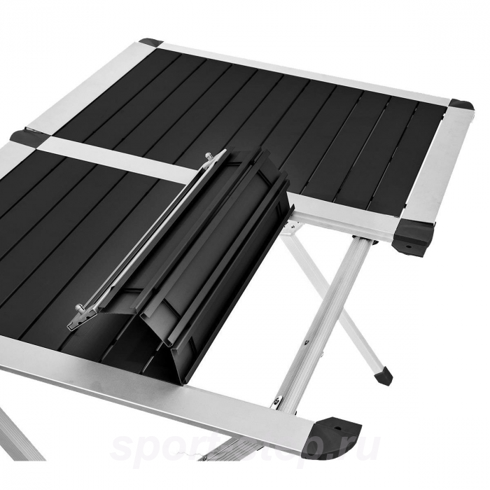 Стол складной столешница алюминий (HS-TA-321) Helios