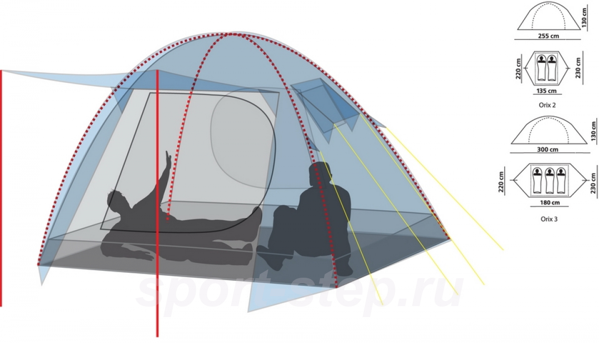 Палатка Canadian Camper Orix 3