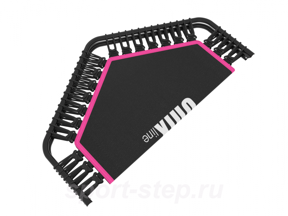 Батут UNIX line FITNESS Pink PRO (130 cm)