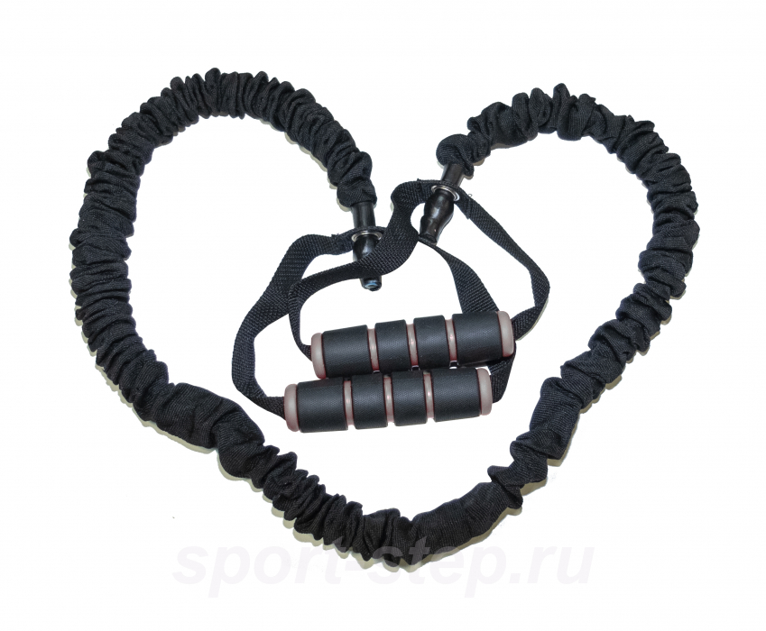 Эспандер в защитном кожухе 120 см сильное сопротивление HouseFit DD-6533