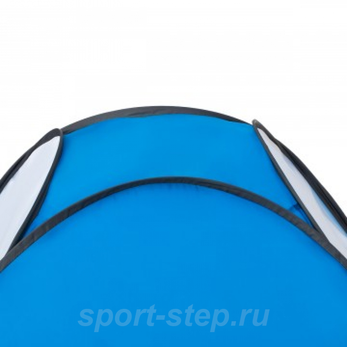 Палатка зимняя автомат 2*2 бело-голубая дно на молнии (PR-D-TNC-038-2)