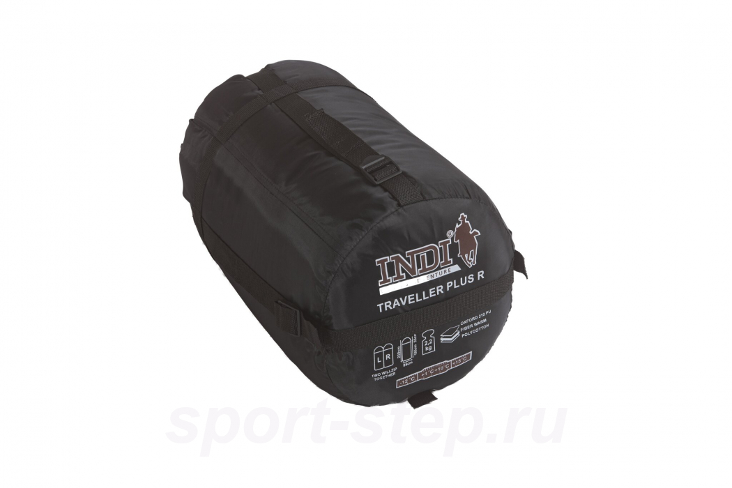 Спальный мешок INDI Traveller Plus R-zip от -12 °C 