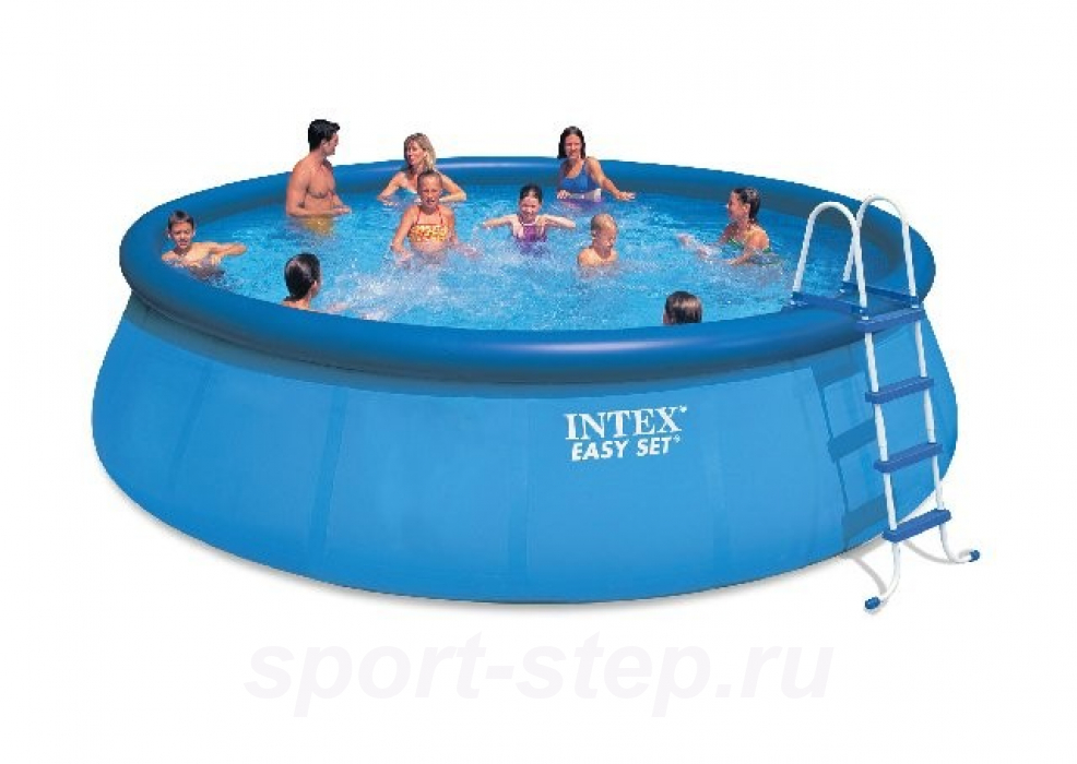 Надувной бассейн Intex 28176 Easy Set Pool (549 х 122 см) + аксессуары