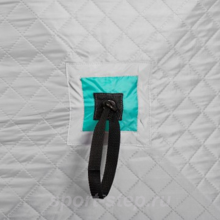 Палатка зимняя Куб Комфорт утепл. 1,5х1,5 biruza/gray PREMIER (PR-ISCC-150BG)