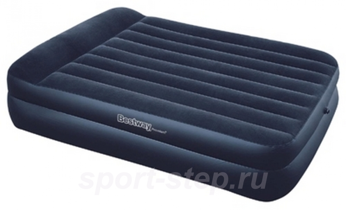Двуспальная надувная кровать Best Way Premium Air Bed 67345 с внешним электронасосом