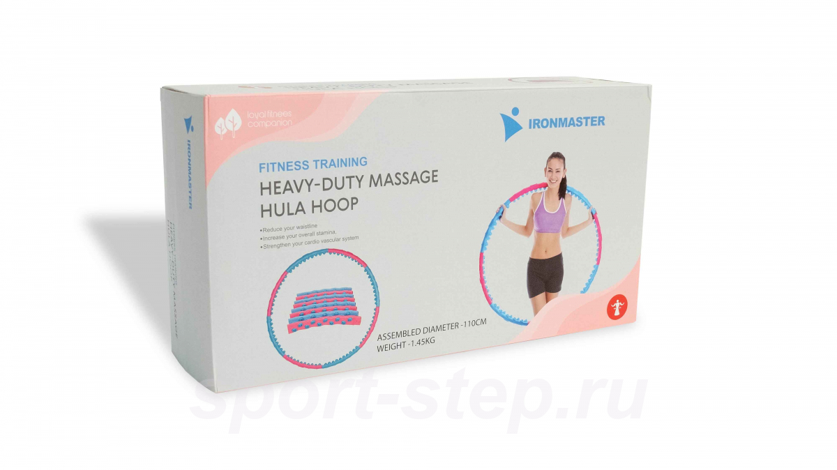 Обруч с массажным эффектом Ironmaster IR97358