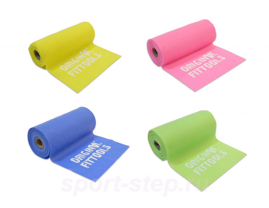 Эспандер ленточный TPE 6000х150х0.5 мм Original FitTools FT-TPEROLL-0.5