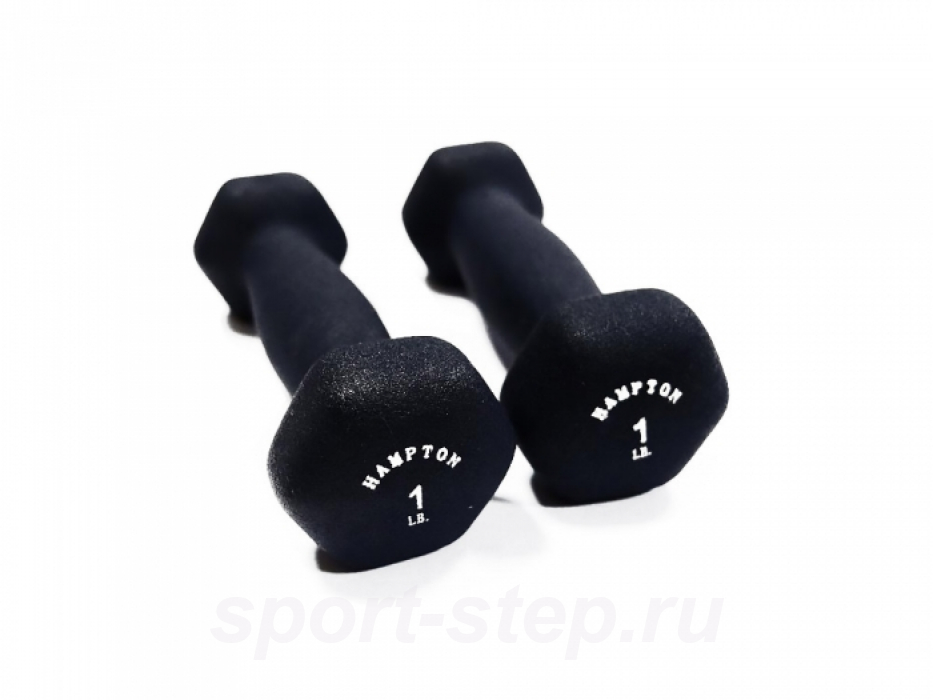 Гантели неопреновые 0,45 кг пара Hampton NH-1