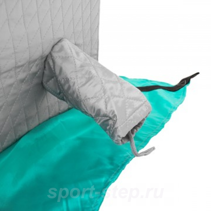 Палатка зимняя Куб Комфорт утепл. 1,5х1,5 biruza/gray PREMIER (PR-ISCC-150BG)