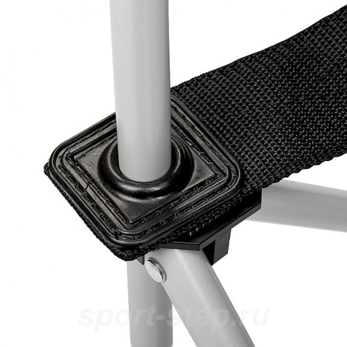 Кресло складное (ст.труба д16) серый/зеленый ромб, с чехлом (Т-N-750-99806H-GG) NISUS (Тонар)