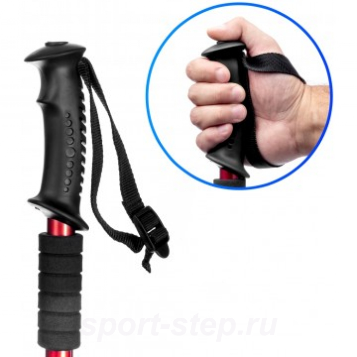 Палки треккинговые 51-110см (YJQT-32-Red)