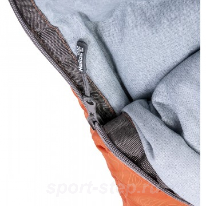 Спальный мешок TORO Wide 300R (220Х90, правый, стратекс, оранжевый) (T-HS-SB-TW-300R) Helios